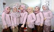 Model Busana Muslimah Gamis Brokat Terbaru