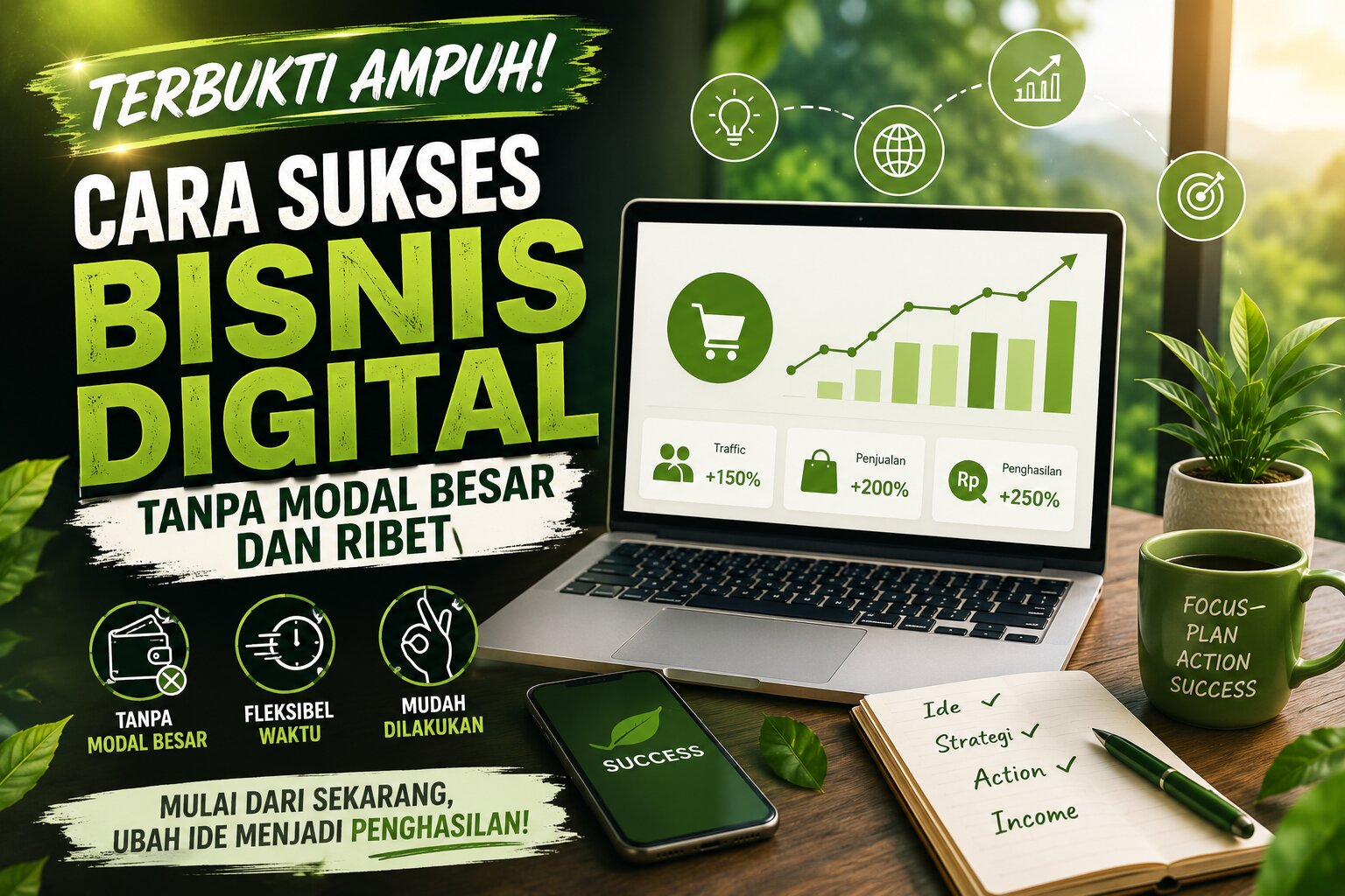 Bisnis Digital Modal Kecil untuk Mahasiswa yang Ingin Mandiri Secara Finansial