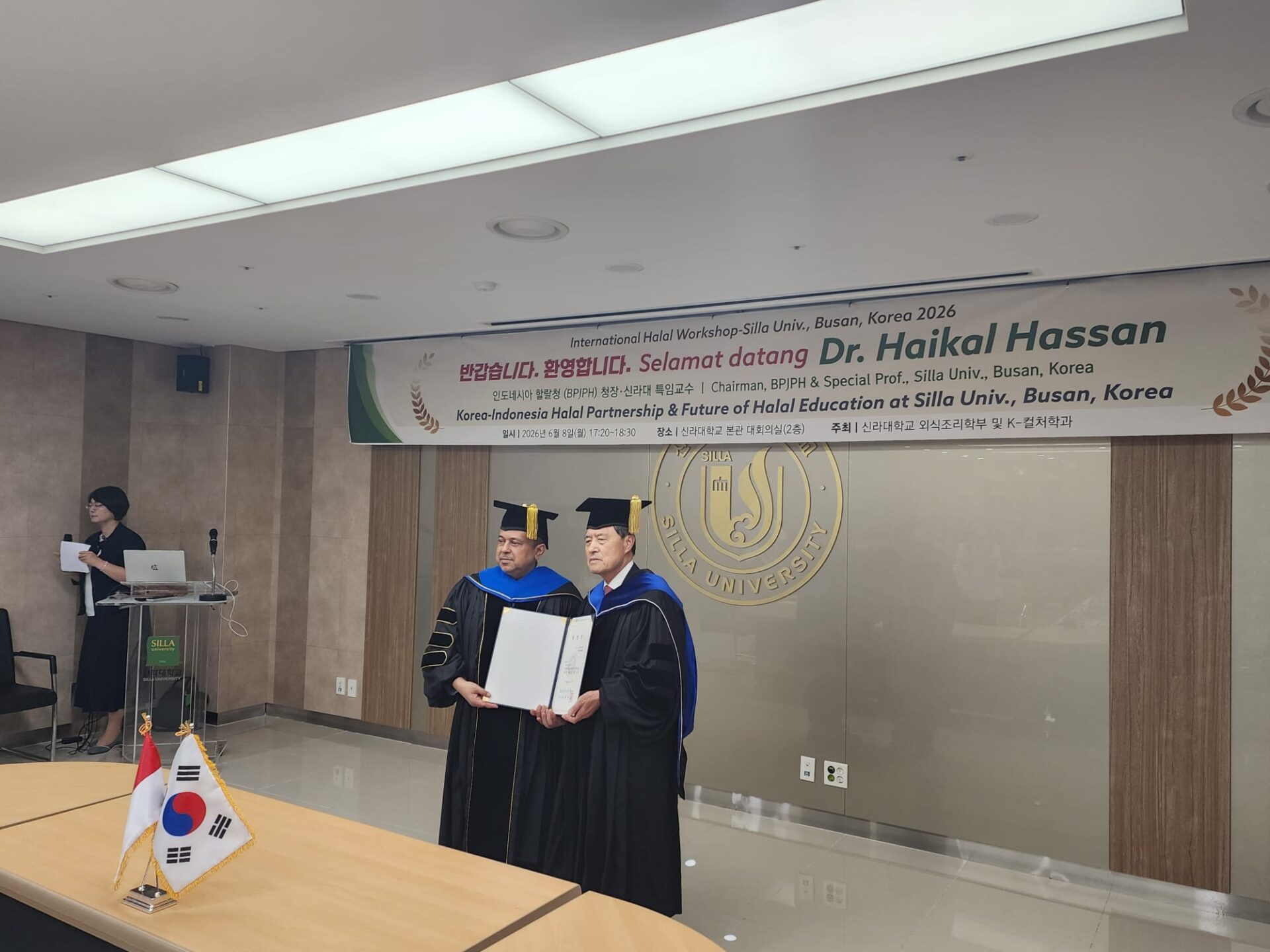 Resmi! Ahmad Haikal Hasan Raih Profesor Kehormatan, Industri Halal Indonesia Kian Mendunia