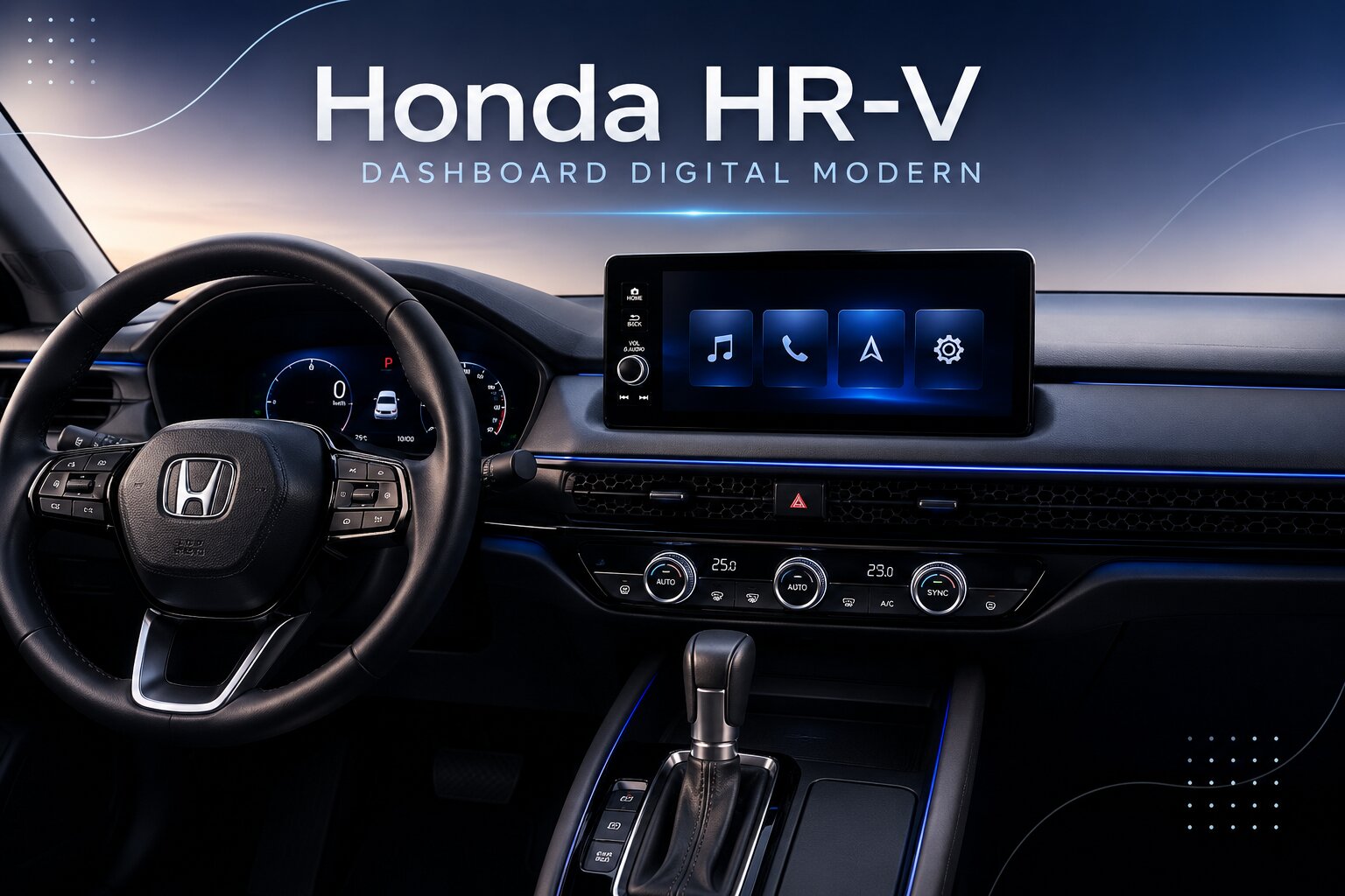 Bagaimana Layar Digital HR-V Meningkatkan Fokus dan Keselamatan Berkendara: Analisis Desain Dashboard Honda HR-V Dengan Layar Digital Modern