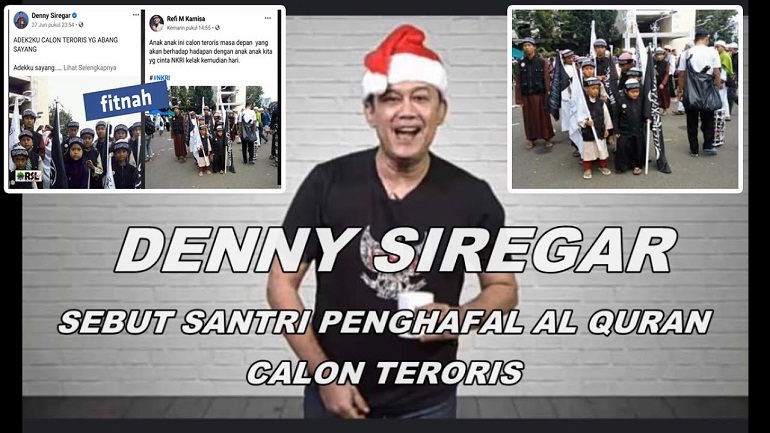 Denny Siregar Dilaporkan Umat Islam Tasikmalaya